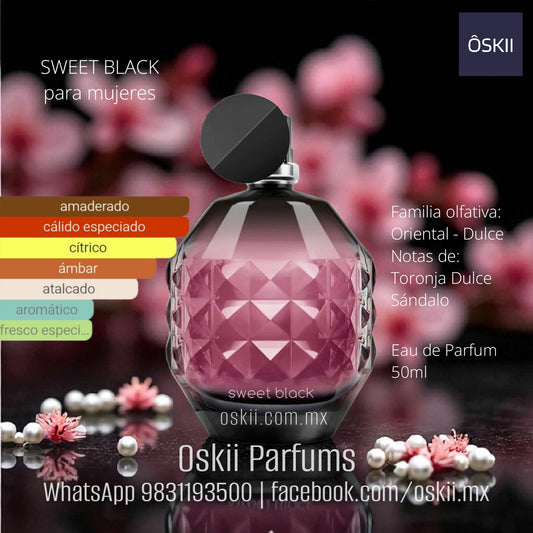 Sweet Black Eau de Parfum para mujeres