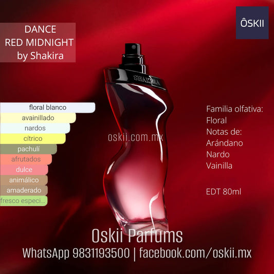 Dance Red Midnight by Shakira Eau de Parfum