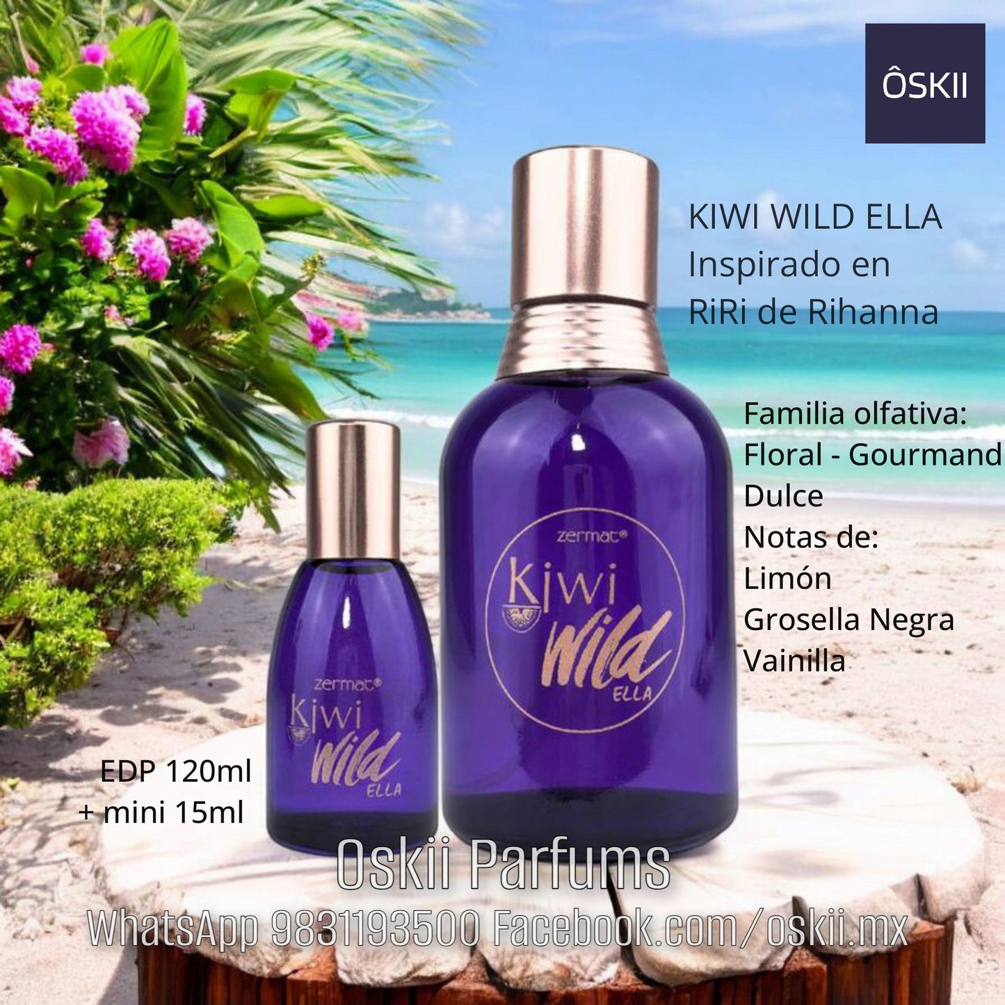 Kiwi Wild EDP para mujeres