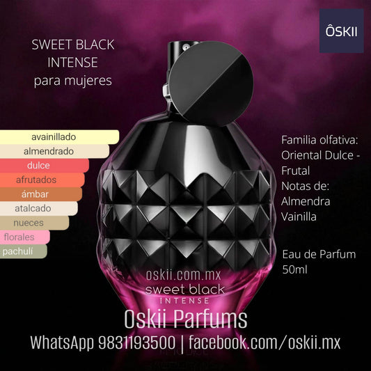 Sweet Black Intense Eau de Parfum para mujeres