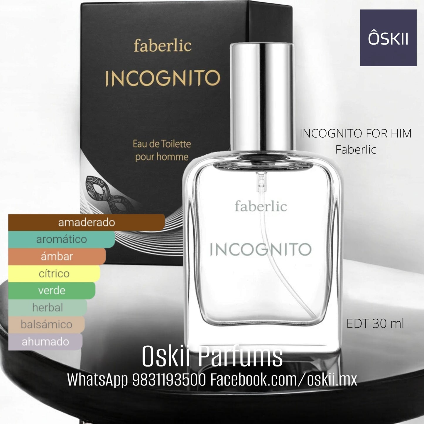 Incognito for Him EDT