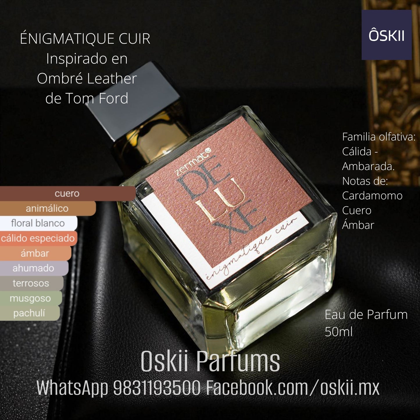 Énigmatique Cuir DELUXE EDP