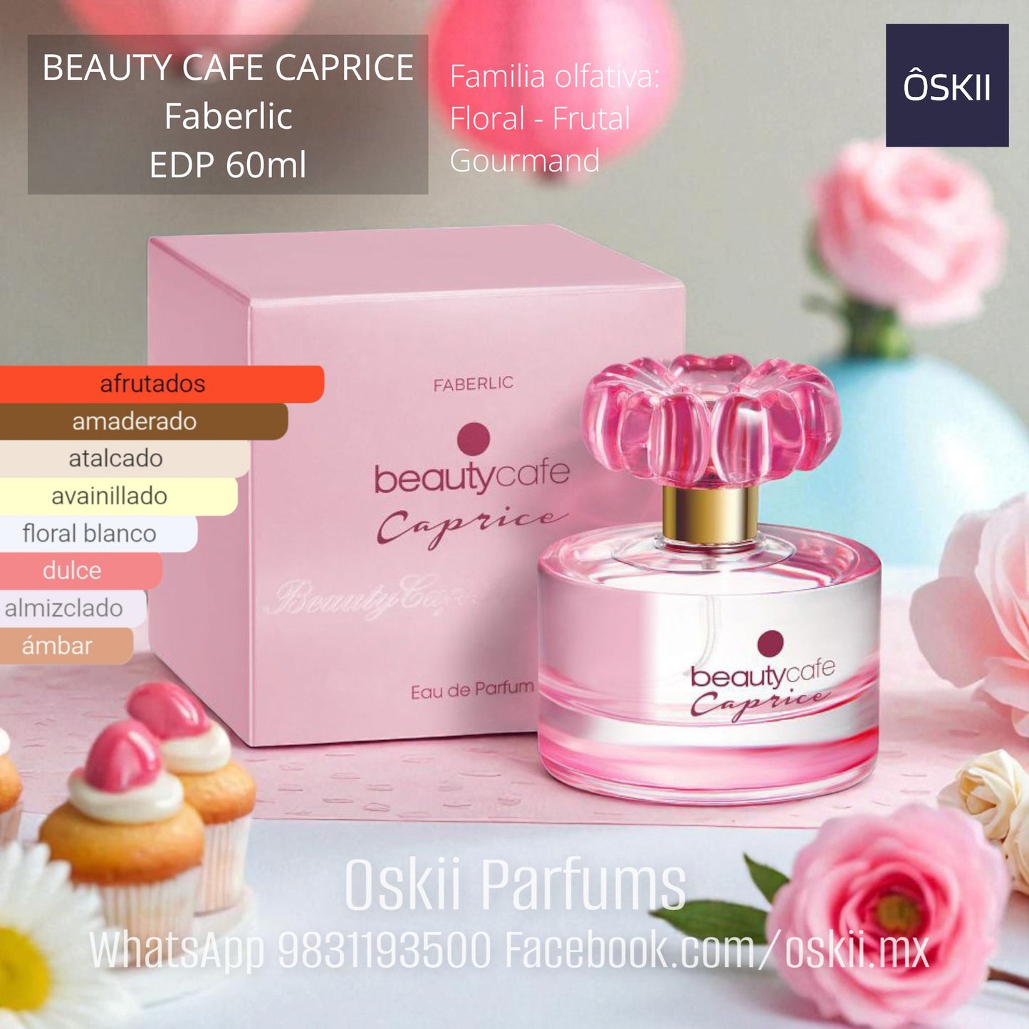 Beauty Cafe Caprice EDP para mujeres