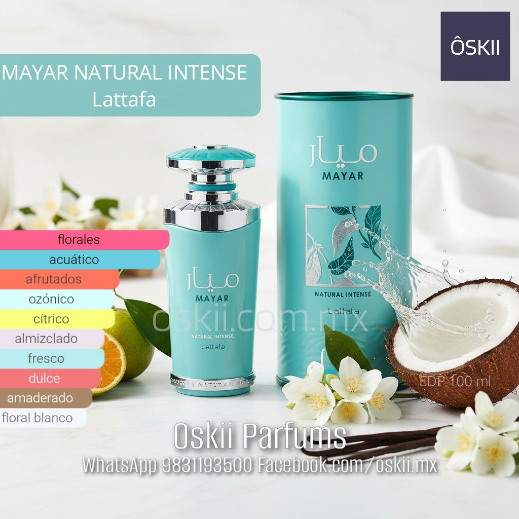 Lattafa Mayar Natural Intense EDP para mujeres